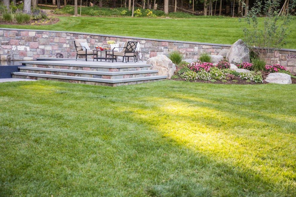 Backyard retreat in Morristown NJ by Thomas Flint Landscape Design & Development - Photo 12