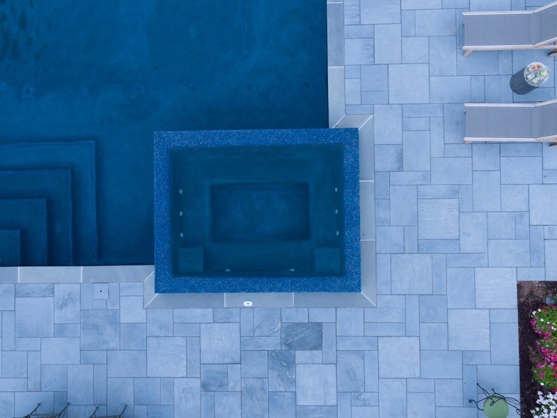 Luxury 75' Long Lap Pool Ridgewood NJ by Thomas Flint Landscape Design & Development - Photo 5