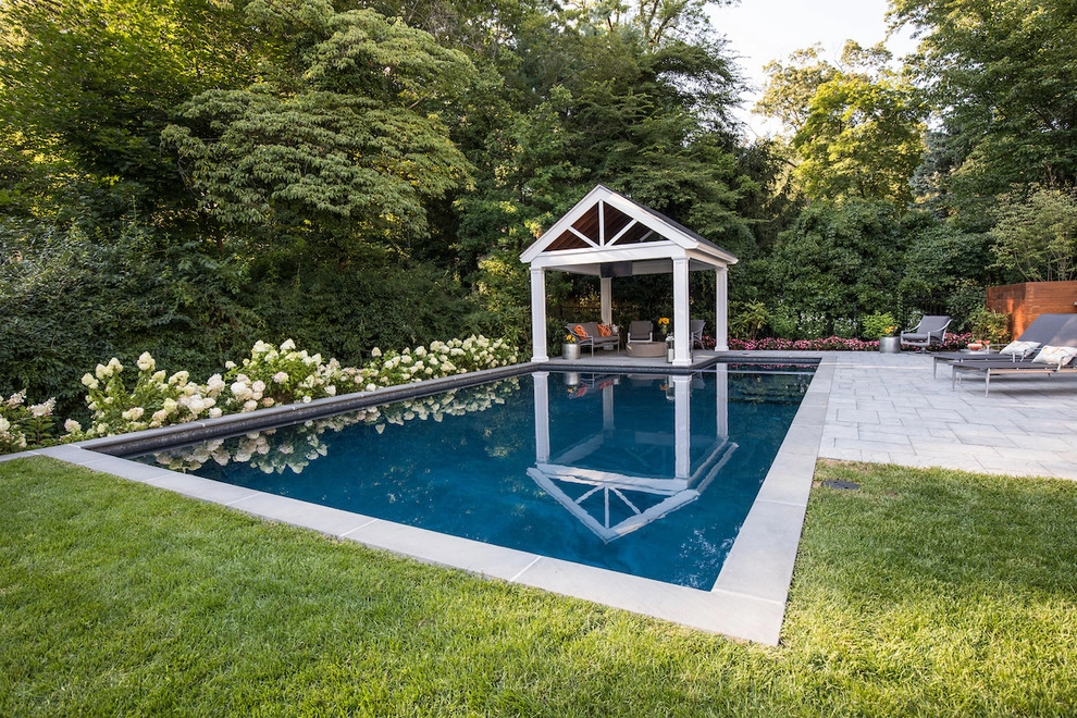 beautiful swimming pool blended seamlessly into the landscape by Thomas Flint Landscape Design & Development - Photo 6