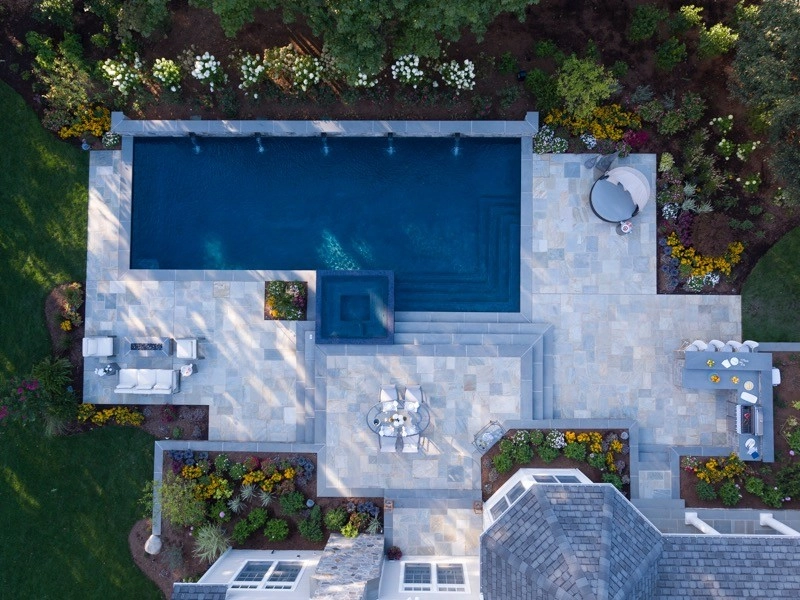 Geometric masterpiece by Thomas Flint Landscape Design & Development - Photo 13
