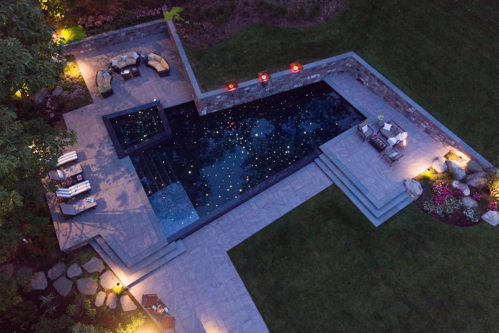 Backyard retreat in Morristown NJ by Thomas Flint Landscape Design & Development - Photo 13