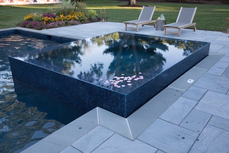 Luxury 75' Long Lap Pool Ridgewood NJ by Thomas Flint Landscape Design & Development - Photo 22