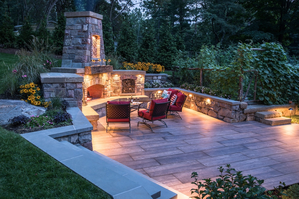 Backyard retreat in Morristown NJ by Thomas Flint Landscape Design & Development - Photo 14