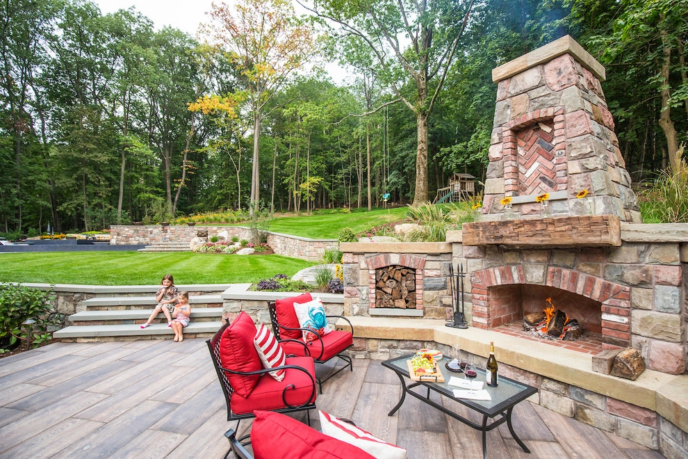 Backyard retreat in Morristown NJ by Thomas Flint Landscape Design & Development - Photo 9