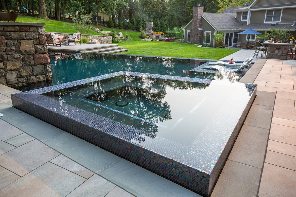 Backyard retreat in Morristown NJ by Thomas Flint Landscape Design & Development - Photo 10