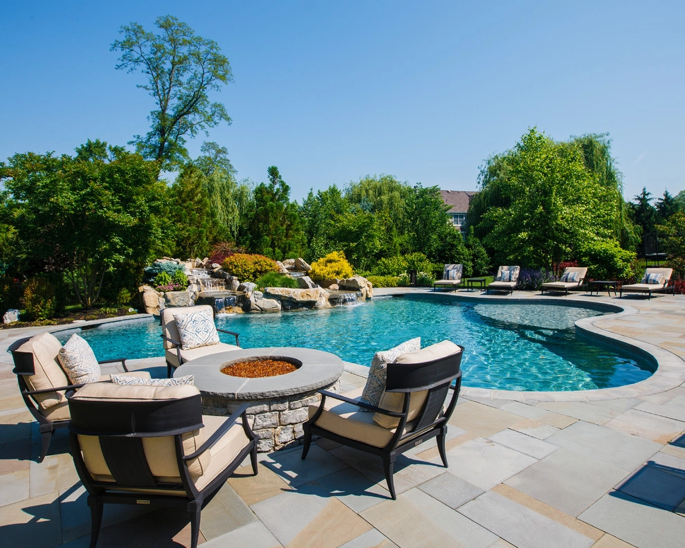 Moorestown Pool & Landscape by Beechwood Landscape Architecture And Construction - Photo 19