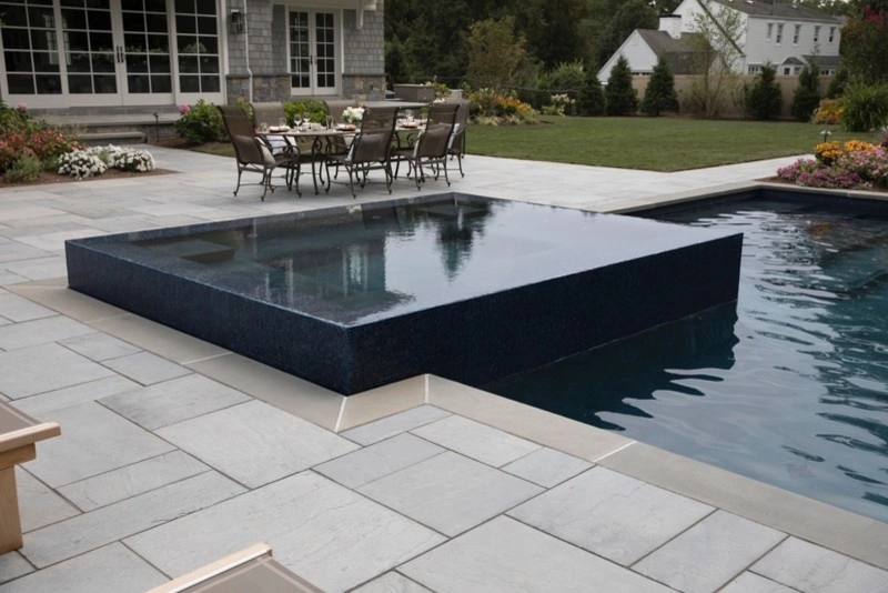 Luxury 75' Long Lap Pool Ridgewood NJ by Thomas Flint Landscape Design & Development - Photo 17