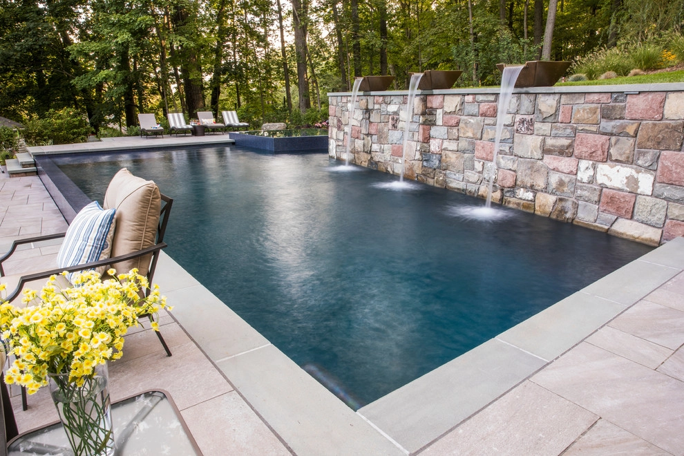 Backyard retreat in Morristown NJ by Thomas Flint Landscape Design & Development - Photo 8