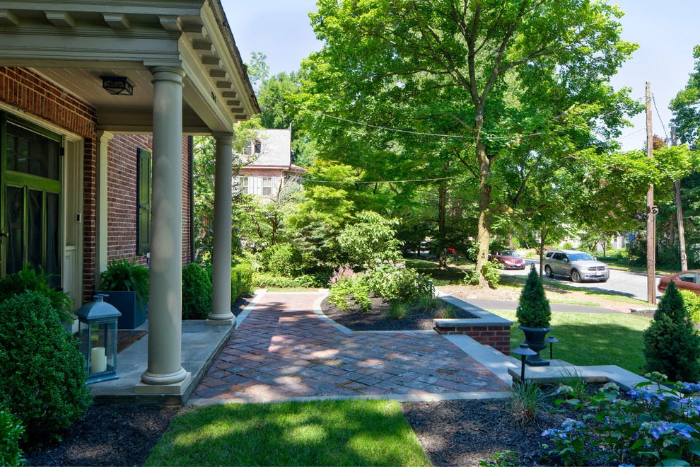 Front Entrance Renovation by Beechwood Landscape Architecture And Construction - Photo 9