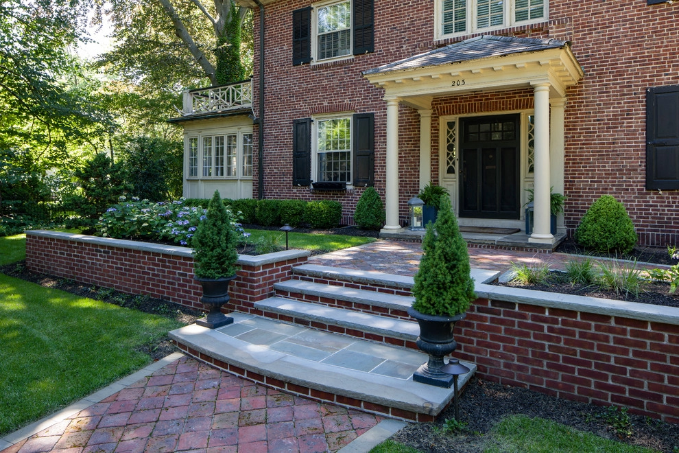 Front Entrance Renovation by Beechwood Landscape Architecture And Construction - Photo 11