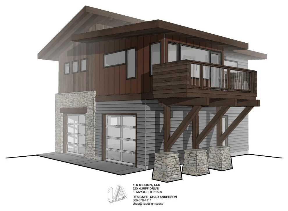 New Garage for Current Lake House by 1 A Design, LLC - Photo 9