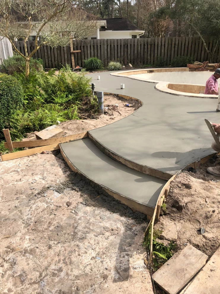 Pool Decking - Before & After by Thompson's Landscaping - Photo 6