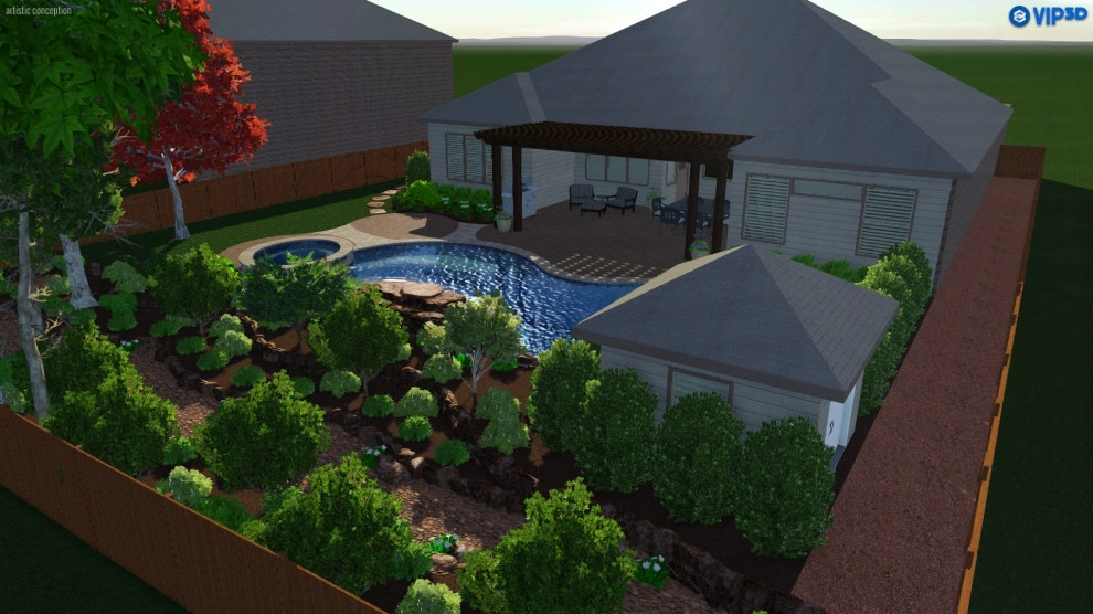 Pool Landscaping by Thompson's Landscaping - Photo 18