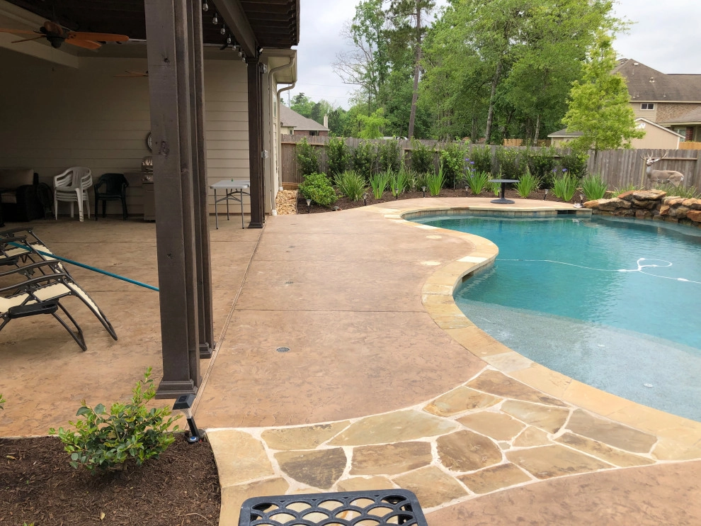 New Pool Install - Before & After by Thompson's Landscaping - Photo 5
