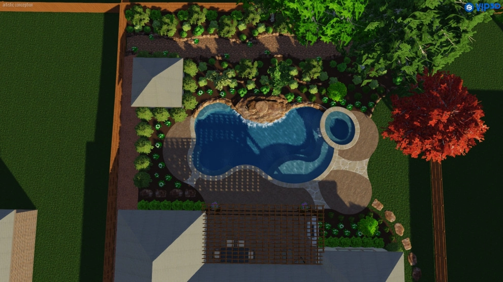 Pool Landscaping by Thompson's Landscaping - Photo 3
