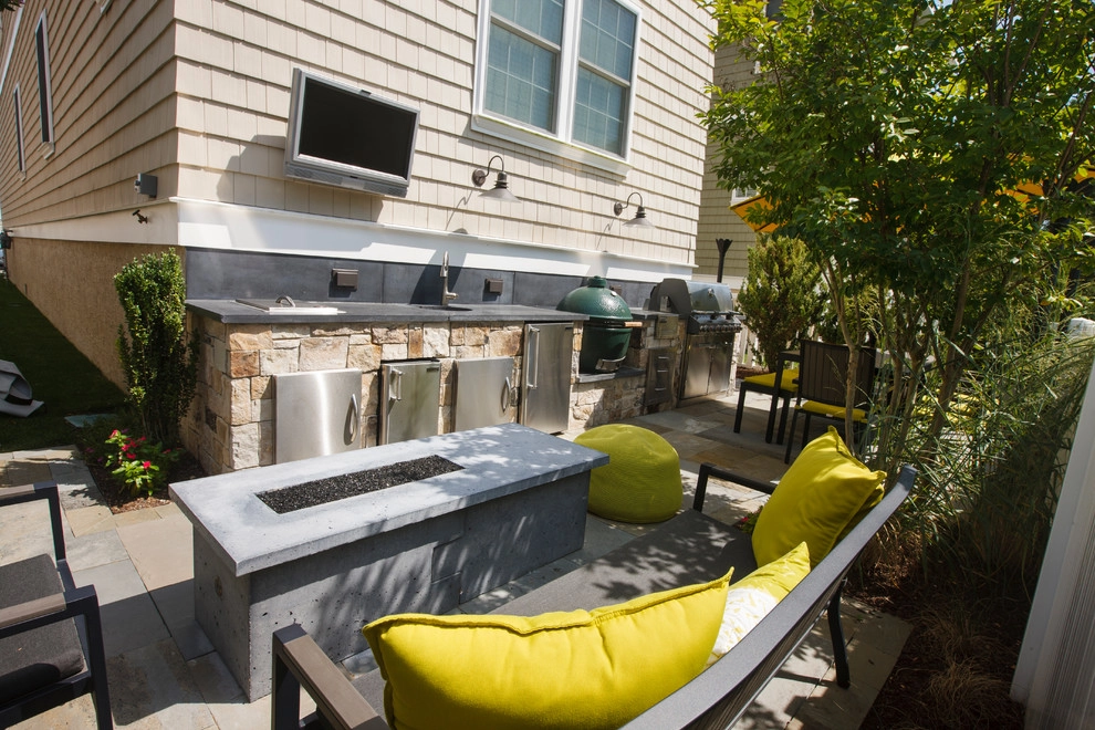 Outdoor Entertainment by Beechwood Landscape Architecture And Construction - Photo 11