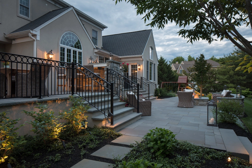 Luxe Backyard Living Space by Beechwood Landscape Architecture And Construction - Photo 12