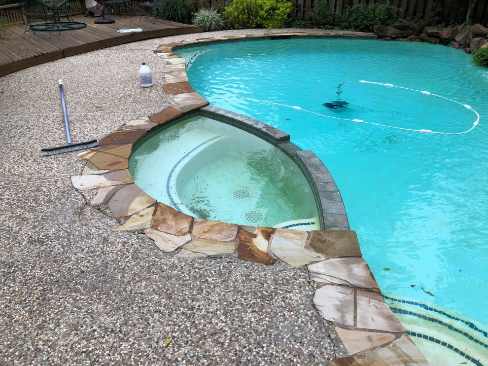 Pool Decking - Before & After by Thompson's Landscaping - Photo 7