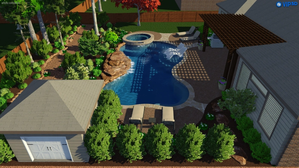 Pool Landscaping by Thompson's Landscaping - Photo 4