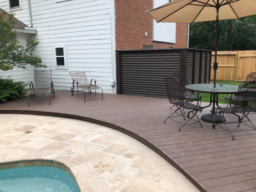 Pool Decking - Before & After by Thompson's Landscaping - Photo 2