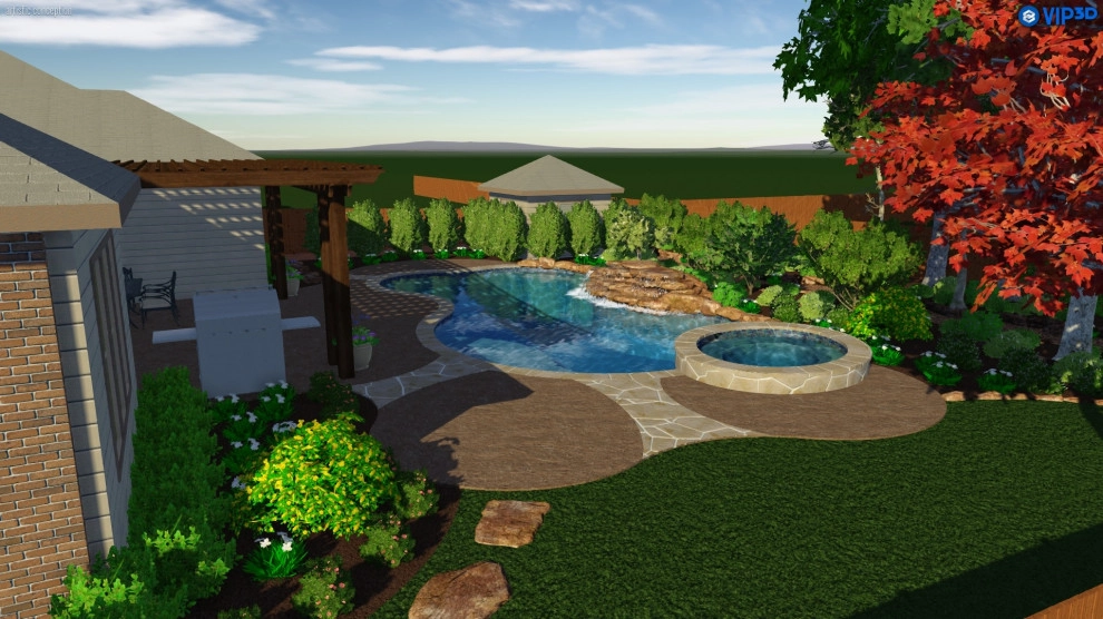 Pool Landscaping by Thompson's Landscaping - Photo 2