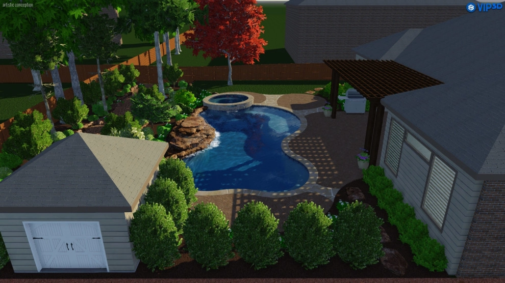 Pool Landscaping by Thompson's Landscaping - Photo 13