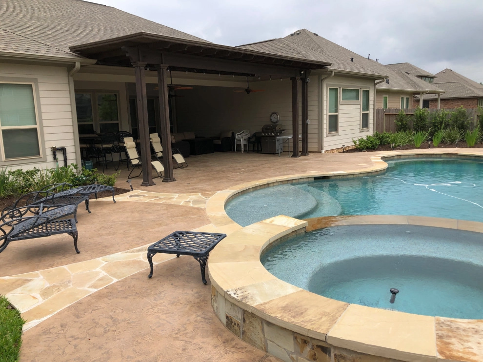 New Pool Install - Before & After by Thompson's Landscaping - Photo 12