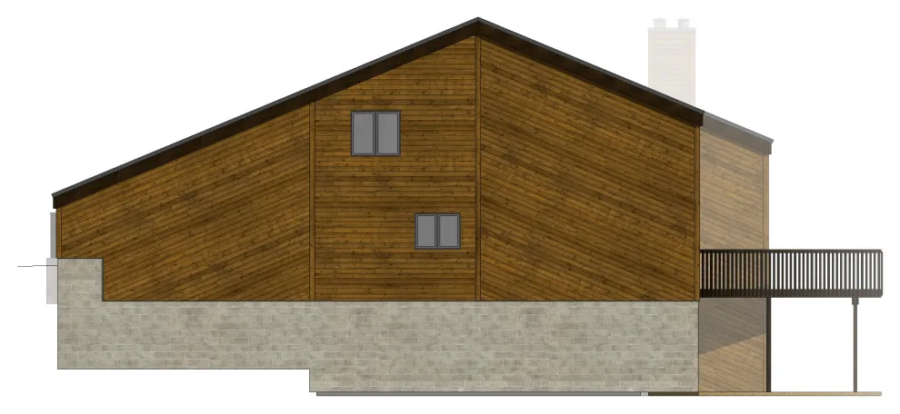 Lake House Plan Excluding Additions by 1 A Design, LLC - Photo 4