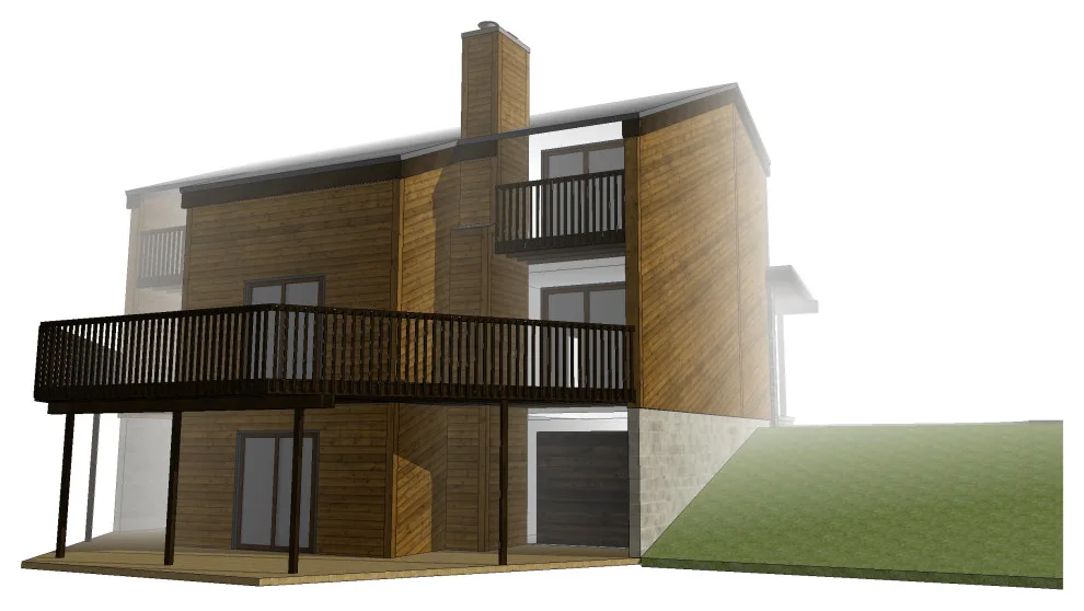 Lake House Plan Excluding Additions by 1 A Design, LLC - Photo 10