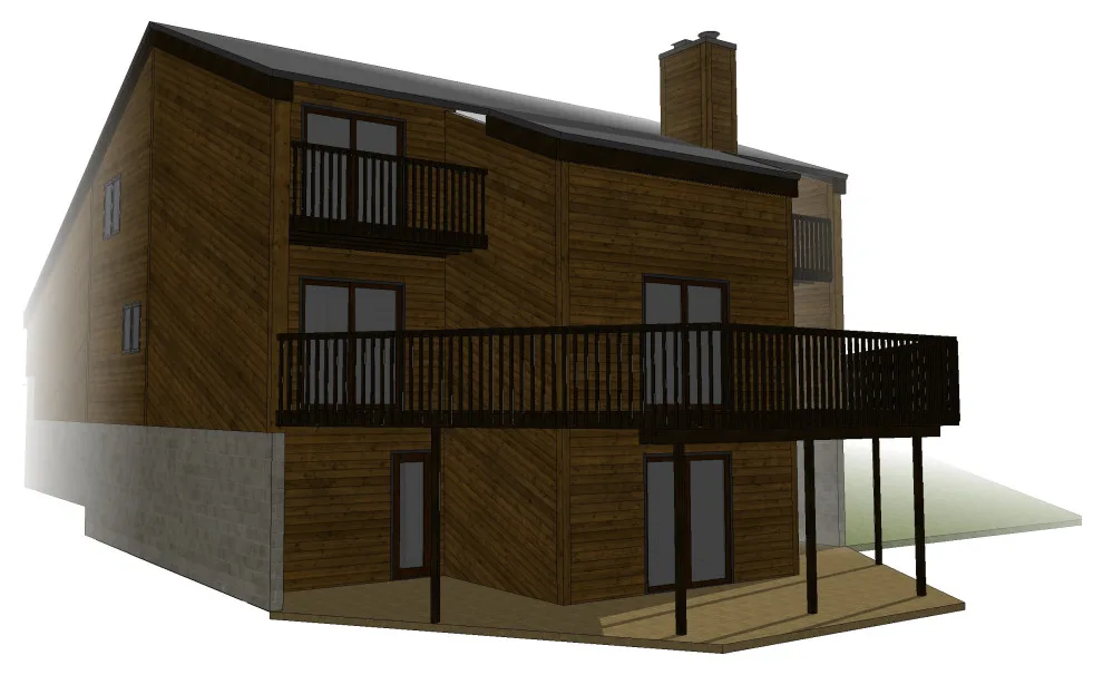 Lake House Plan Excluding Additions by 1 A Design, LLC - Photo 15