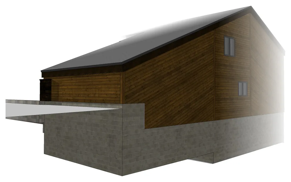 Lake House Plan Excluding Additions by 1 A Design, LLC - Photo 6
