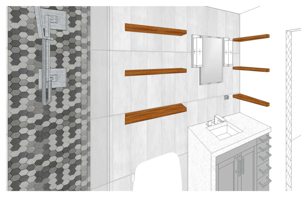Lake House Plan Excluding Additions by 1 A Design, LLC - Photo 3