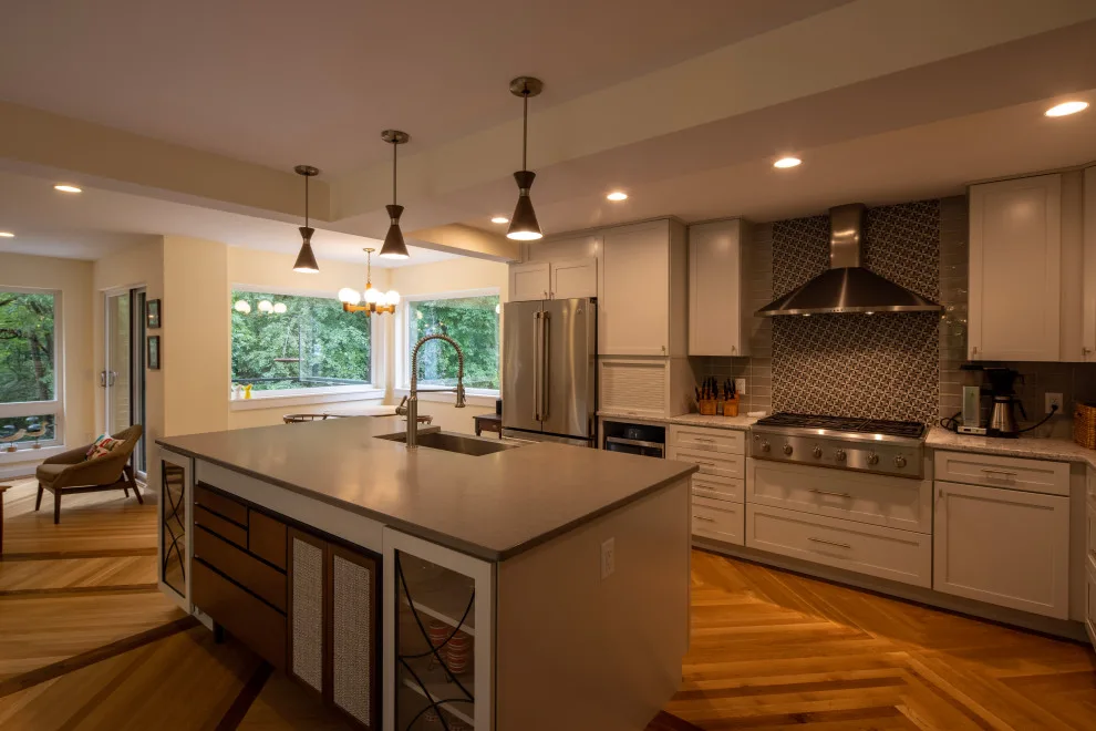 Mid-Century Modern Extension by Udvari-solner Design Company - Photo 22