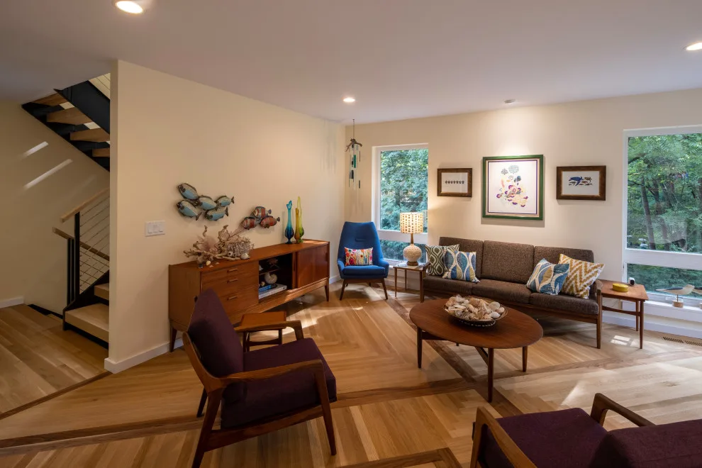 Mid-Century Modern Extension by Udvari-solner Design Company - Photo 14