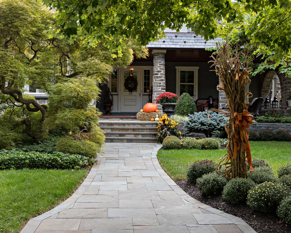 Moorestown Entryway by Beechwood Landscape Architecture And Construction - Photo 12