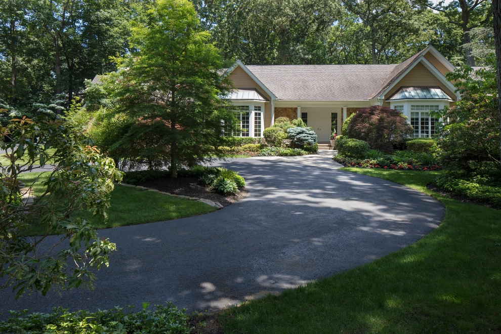 Cherry Hill Patio with Unique Fire Pit by Beechwood Landscape Architecture And Construction - Photo 26