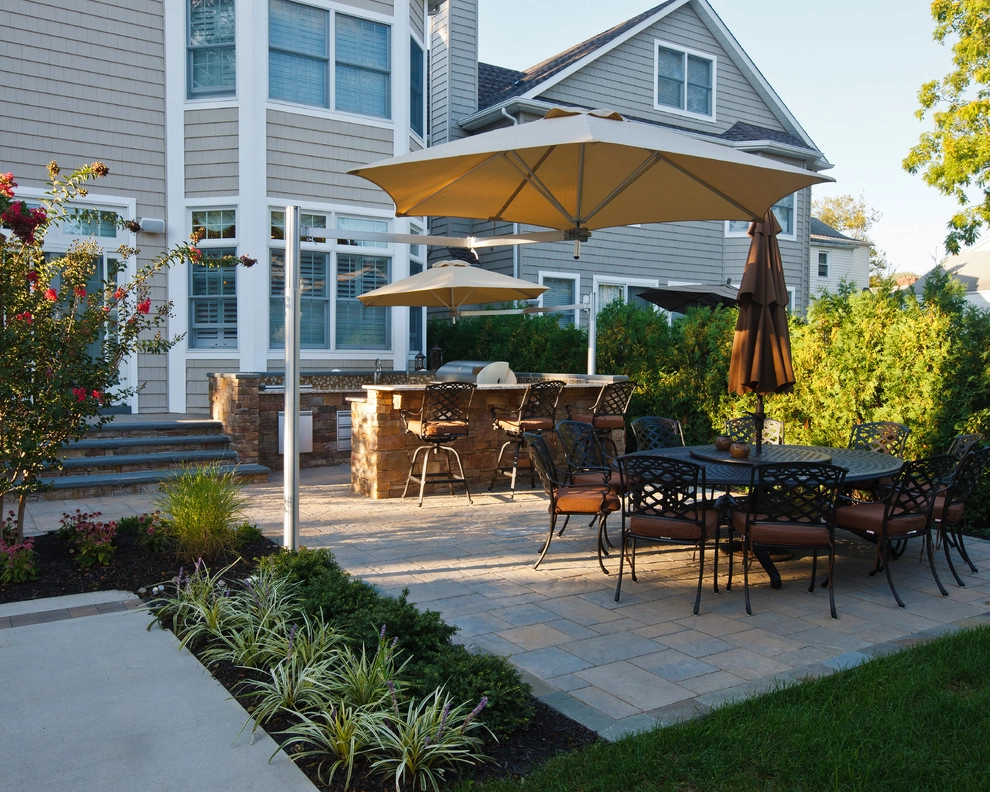 Outdoor Entertainment by Beechwood Landscape Architecture And Construction - Photo 6