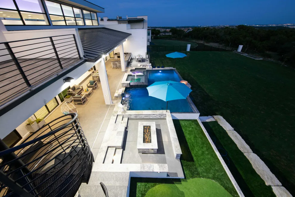 PATEL Trademark Home by Oscar E. Flores Design Studio, LLC - Photo 348