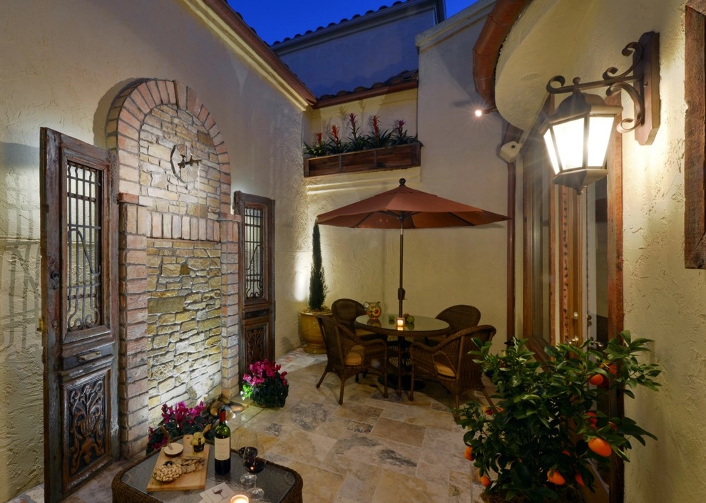Solana Beach Italian Atrium Courtyard by Torrey Pines Landscape Co., Inc - Photo 5