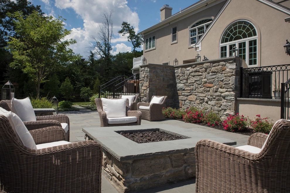 Luxe Backyard Living Space by Beechwood Landscape Architecture And Construction - Photo 3