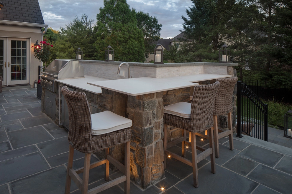 Luxe Backyard Living Space by Beechwood Landscape Architecture And Construction - Photo 24