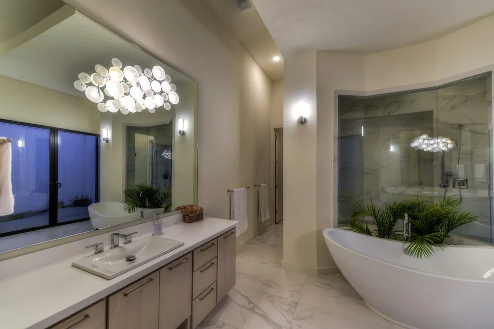 Contemporary Home at The Pinnacle by Oscar E. Flores Design Studio, LLC - Photo 61