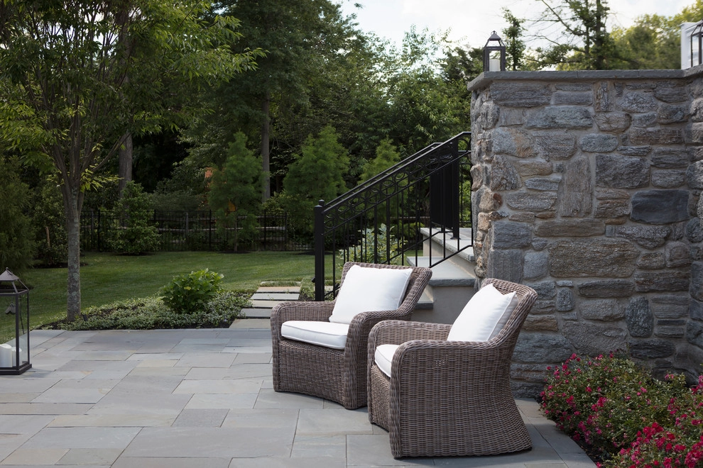 Luxe Backyard Living Space by Beechwood Landscape Architecture And Construction - Photo 15