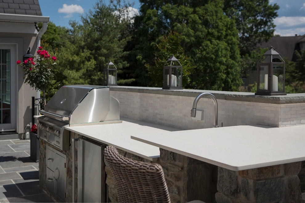 Luxe Backyard Living Space by Beechwood Landscape Architecture And Construction - Photo 20