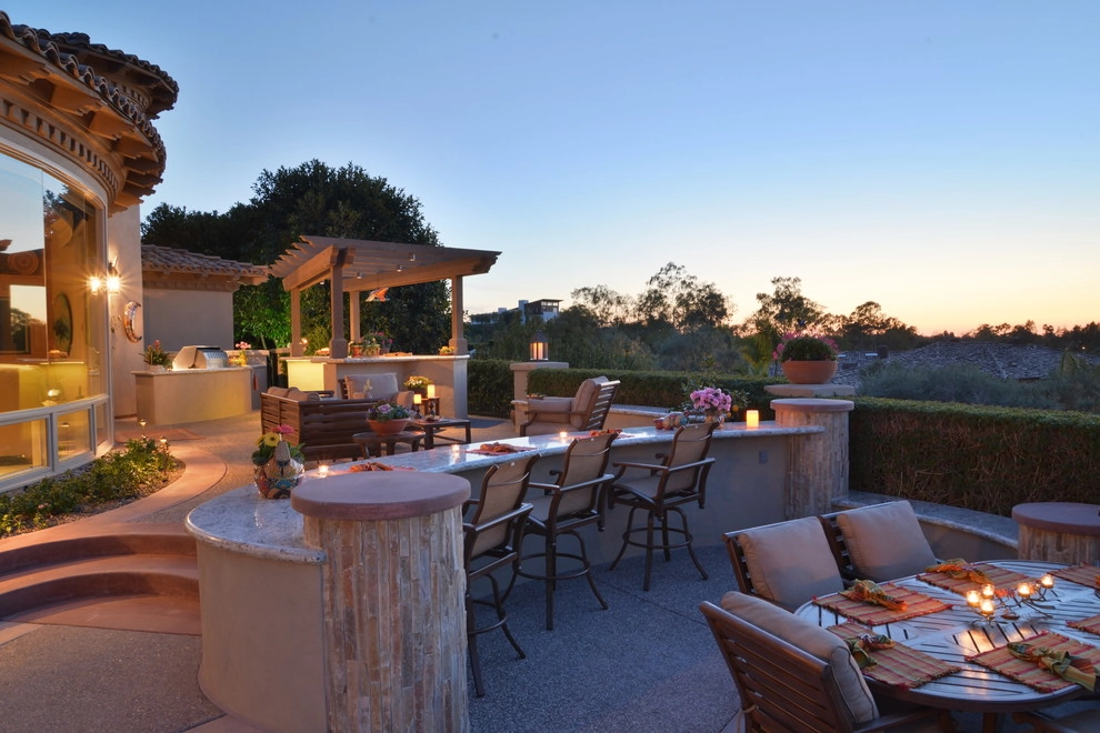 Rancho Santa Fe Outdoor Living Space by Torrey Pines Landscape Co., Inc - Photo 9