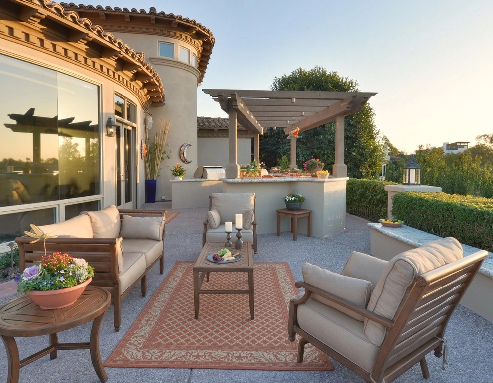 Rancho Santa Fe Outdoor Living Space by Torrey Pines Landscape Co., Inc - Photo 3