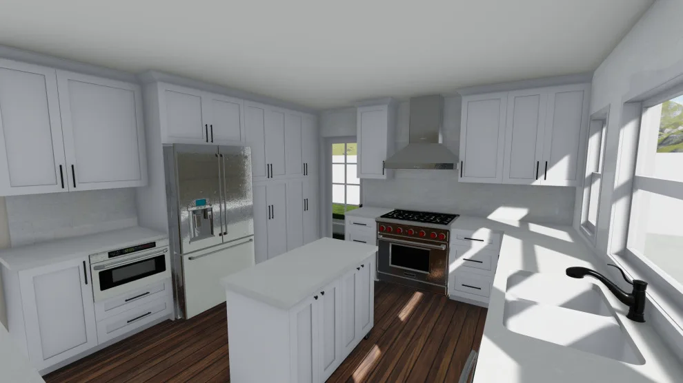 Davis Home Kitchen and Front Renovation by Brewster's Drafting House - Photo 4