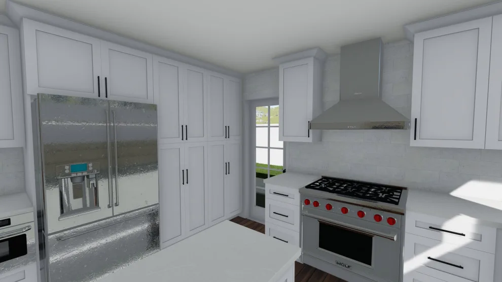 Davis Home Kitchen and Front Renovation by Brewster's Drafting House - Photo 9