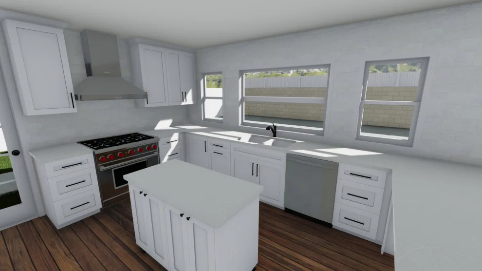 Davis Home Kitchen and Front Renovation by Brewster's Drafting House - Photo 11