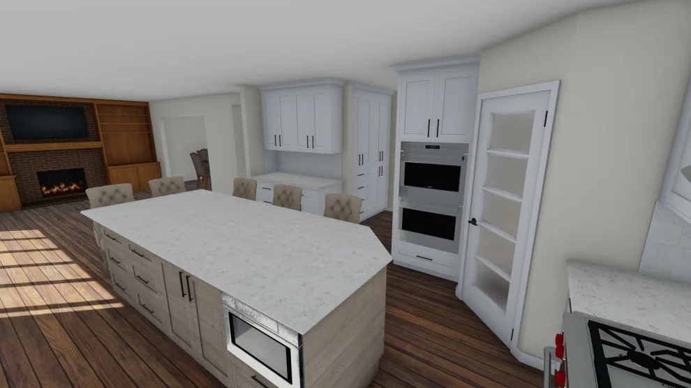 Davis Home Kitchen and Front Renovation by Brewster's Drafting House - Photo 6